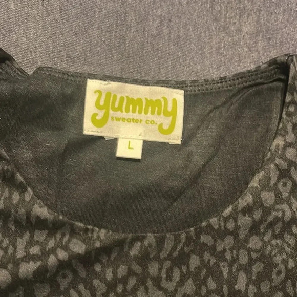 Yummy Leopard print black and grey bodysuit - Picture 8 of 12